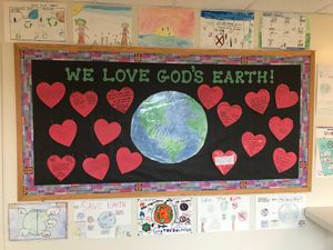 Valentines Letters to the Earth- Bulletin Board